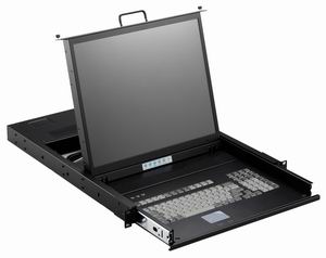 1U 17&quot; Inch Rackmount LCD Monitor with USB Interface