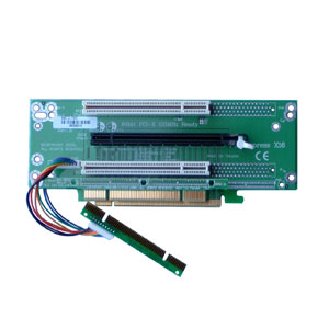 2U 1 x PCI-Express 16x and 2 x 32Bit 5V PCI Riser Card