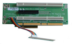 2U 1 x PCI-Express 8x and 2 x 64Bit PCI-X For Intel SE7221BK1-E