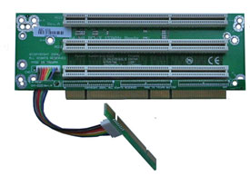 2U 3 x 64Bit 3.3V PCI-X 133Mhz Riser Card for Intel CW2