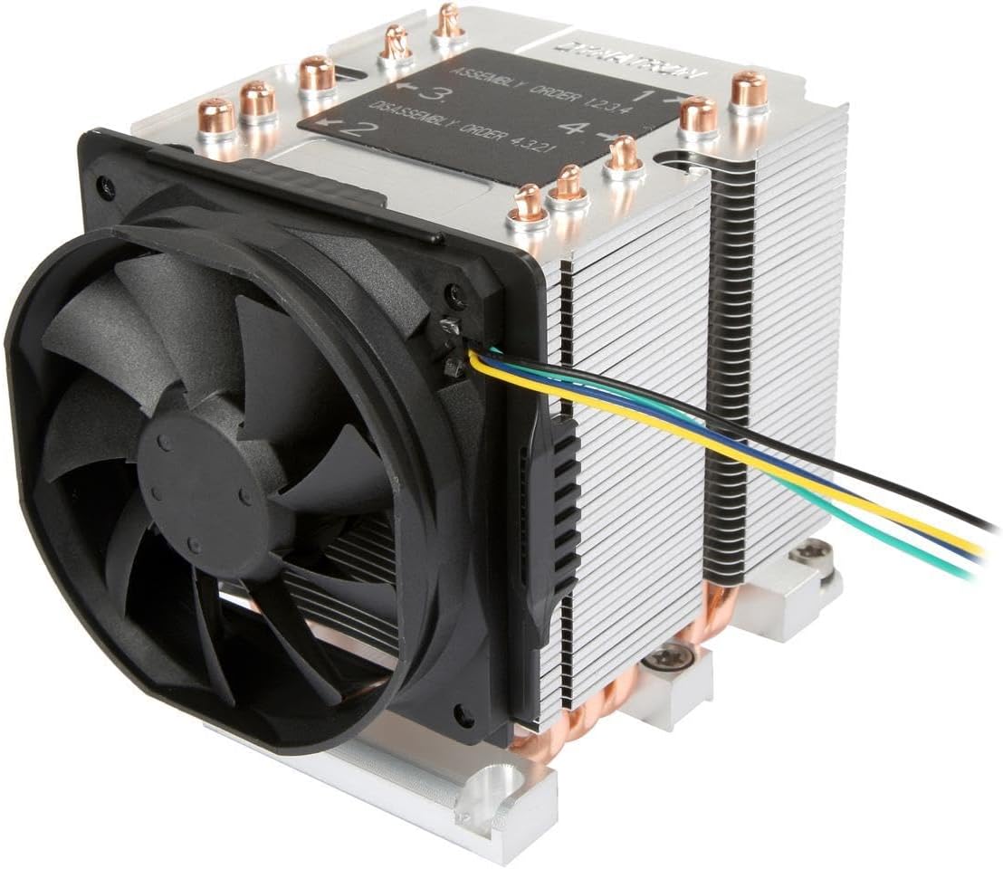 Dynatron B11 Intel Socket LGA3647 Narrow ILM 3U Active  Rackmount CPU Cooler