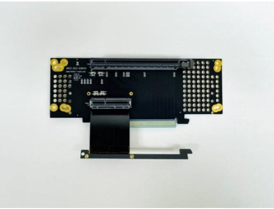 2U PCI-Express 4.0 Gen4 x16 Fixed + x4 Ribbon Riser Card