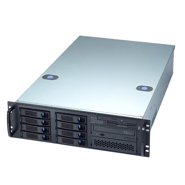 Chenbro RM31408  3U MiniSAS W/ 8 Hot-swap bays Rackmount Case