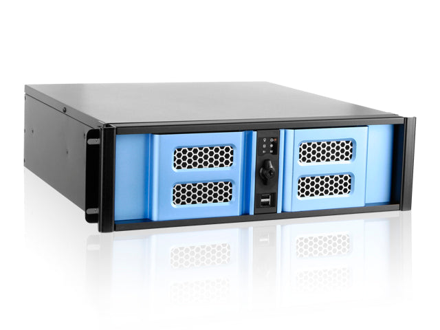 iStarUSA D-300SASE 3U Compact Stylish Aluminum Rackmount Chassis