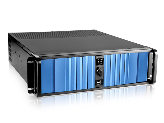 iStarUSA D-300SEA 3U Compact Stylish Rackmount Chassis with SEA Bezel
