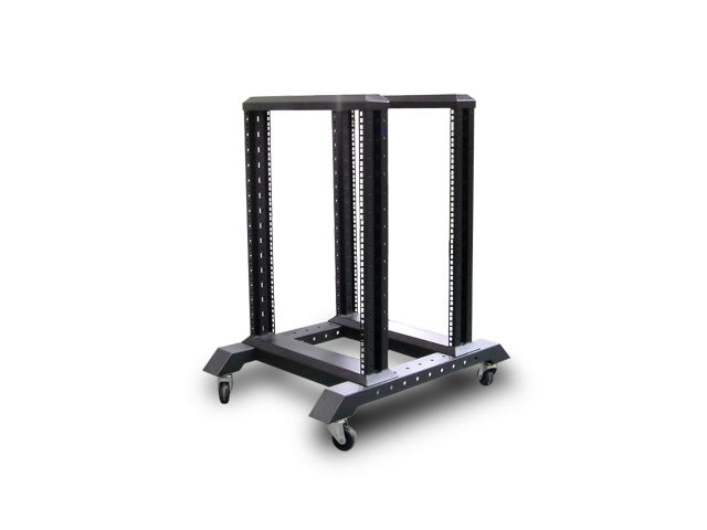 iStar WO15AB 15U 30.9 Inch Deep 4 Post Open Relay Rack