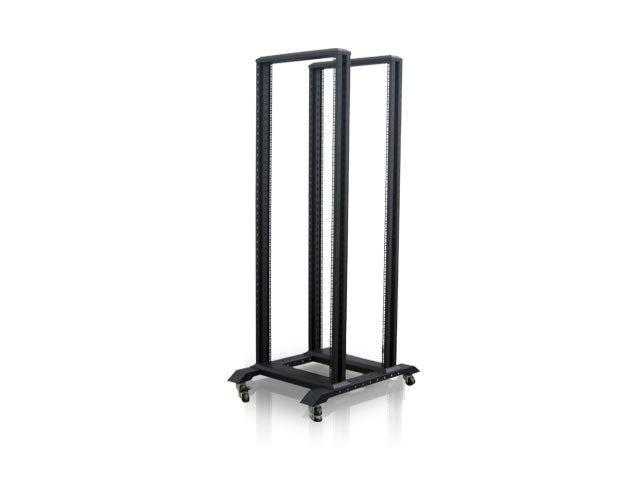 iStar WO36AB 36U 30.6 Inch Deep 4 Post Open Relay Rack