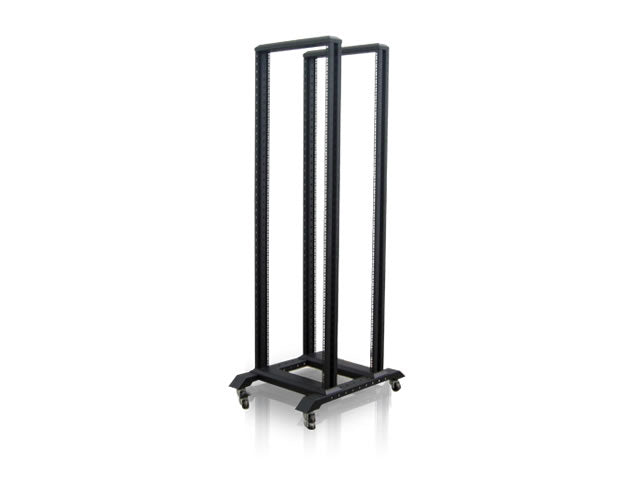iStar WO45AB 45U 30.6 Inch Deep 4 Post Open Relay Rack