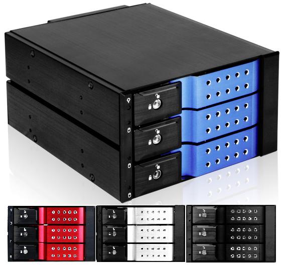 iStarUSA BPN-DE230SS 2 Bay to 3 Trayless Hotswap SAS/SATA HD Raid Cage