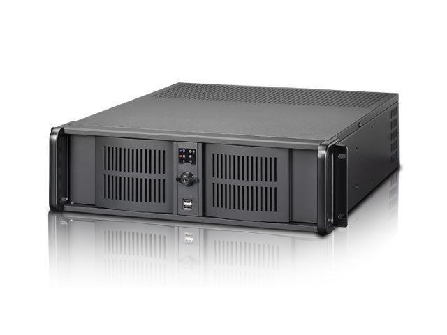 iStarUSA D Storm D-300 Black Aluminum / Steel 3U Rackmount Server Case