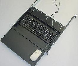 KBD-9101 Keyboard Drawer with Mouse Plate and Keyboard