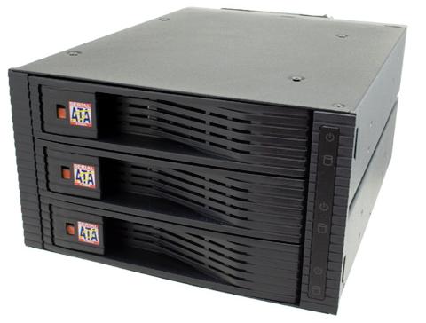 KF-3001 Internal SATA II Hot-Swappable Hard Drive Cage for 3 HDs