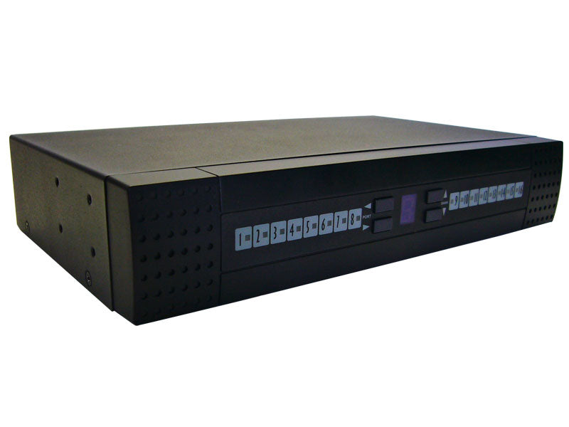 KVM-1610K 1U Cat.5 Network 16 Port KVM