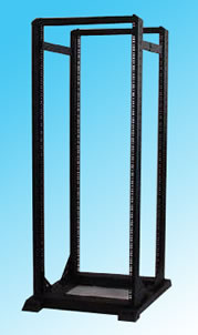 OR-2203-45 45U High Steel 35.5 Inch Deep Open Relay Rack