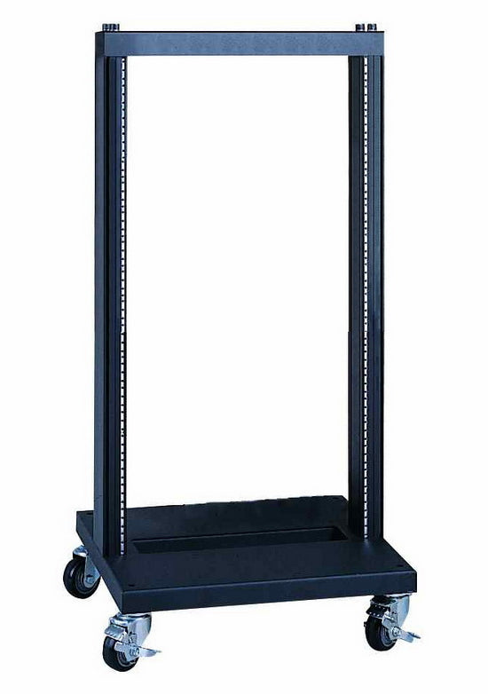 OR2-20 20U 2 Post Open Relay Rack 19.7 Inch Deep