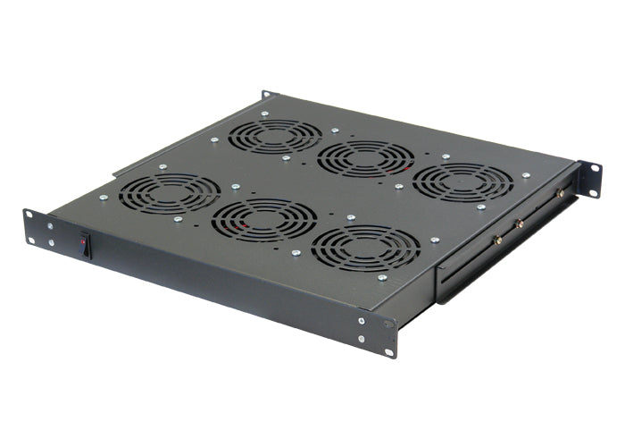 Rack Mount 1U Fan Unit with Four 120mm AC Fan