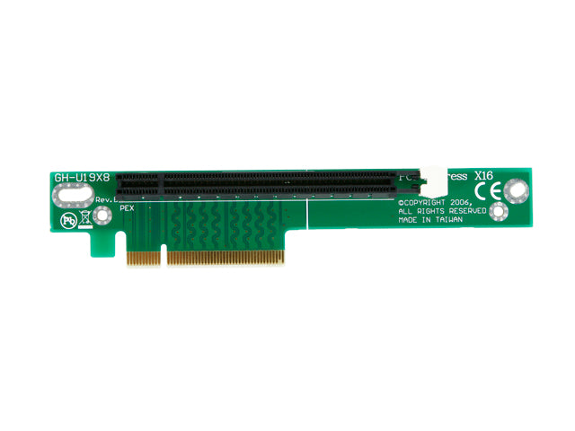 RC1-PEX8 PCIe x8 to PCIe x16 Riser Card