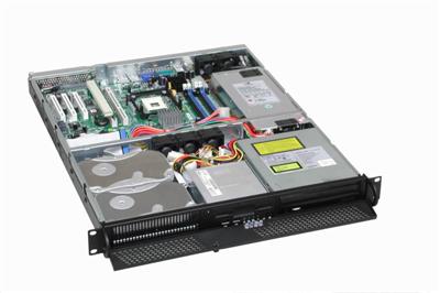 RM-1105 1U Configurable Drive Space ATX Rackmount Computer Case