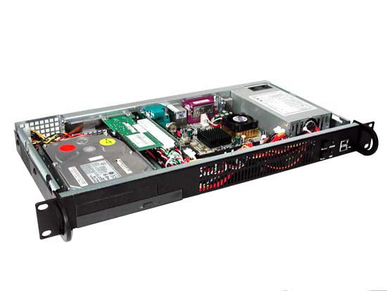 RM-1106 Mini ITX 1U 8.66in. Rackmount Case