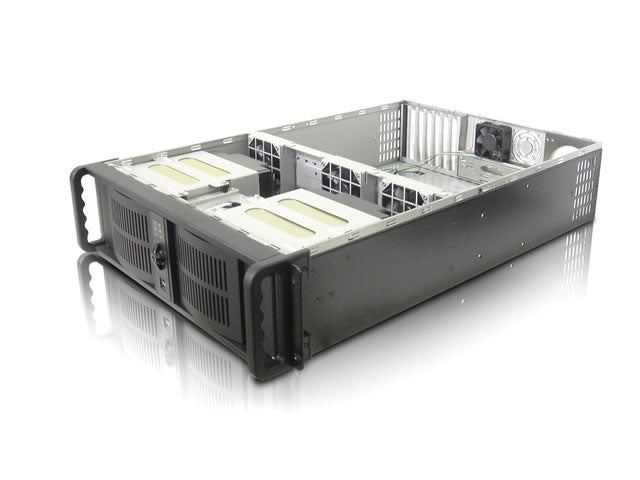 RM-3110LM6 6 Hot-Swappable Trays 3U Rackmount Case w/ 460w PS