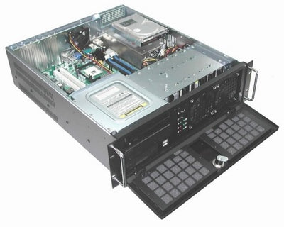 RM-3130 10+1 Total Bay 3U Rack Mount Case GHI-313