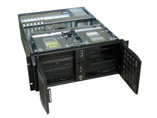 RM-4433  4U 6 X 5.25", 1 X 3.5" FDD & 1 X 3.5" HDD Rackmount Case