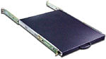 RM-S1U19 1U 19 Inch Deep Component Shelf with Sliding Rails