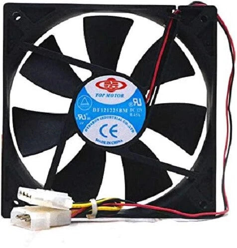 Top Motor DF121225BM 120mm x 25mm Computer Server Case 4 Pin Cooling Fan
