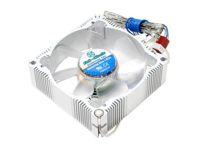 TEK CHAIN TC-8AABS-BL 80mm Aluminum frame blue leds with speed adjustable fan