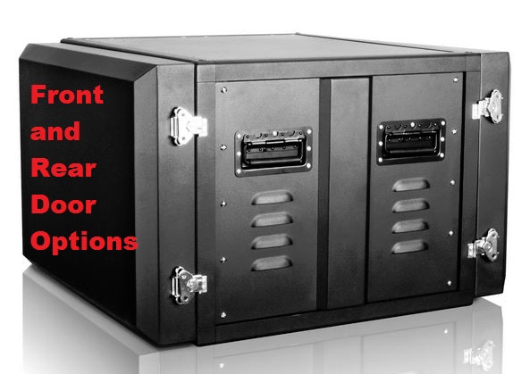 WSM-660 Ruggedized 6U 23.6" Deep Shock Proof Rackmount Cabinet